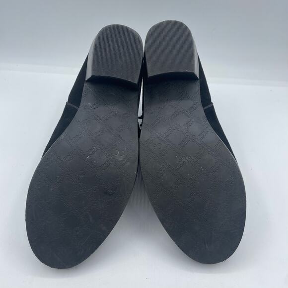 Vionic Joy Serena Bootie Ankle Boot Zipper Black Suede Heel Casual Womens 8 - Picture 8 of 8